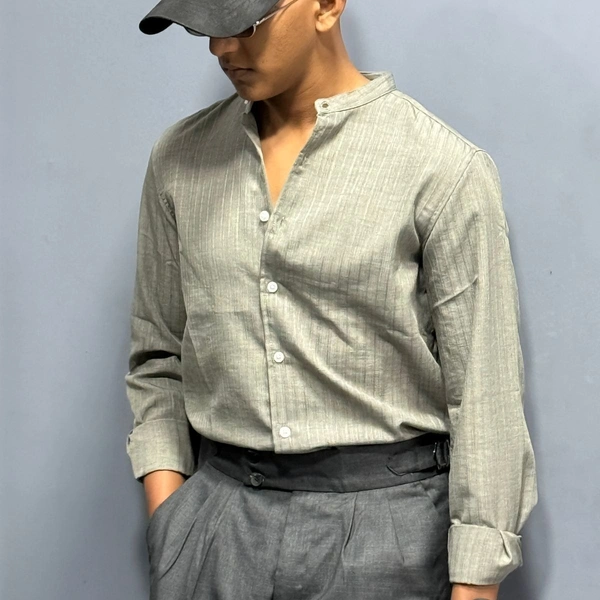 Chineese Collar Shirt (L,XL)