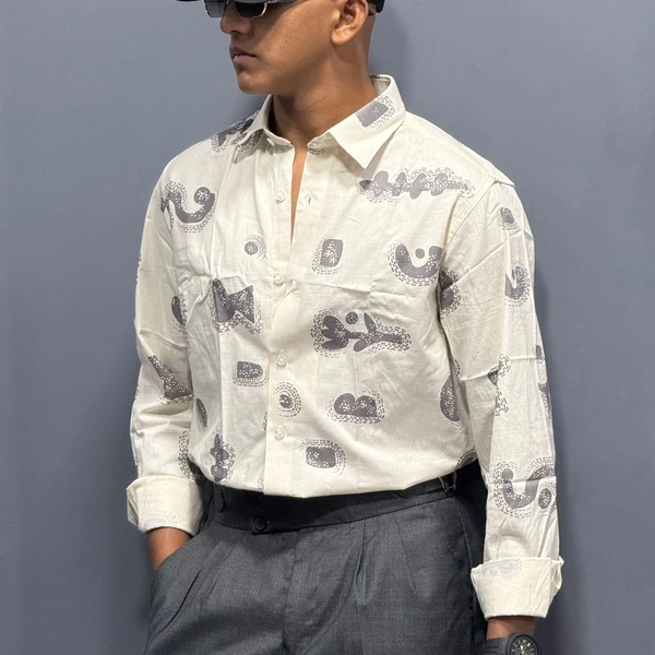 Full Sleeve Printed Shirt (L,XL)