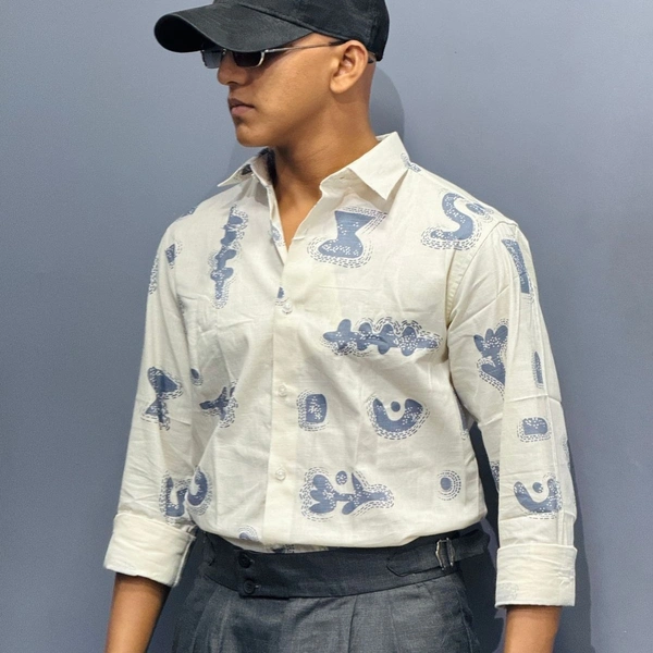 Full Sleeve Printed Shirt (L,XL)