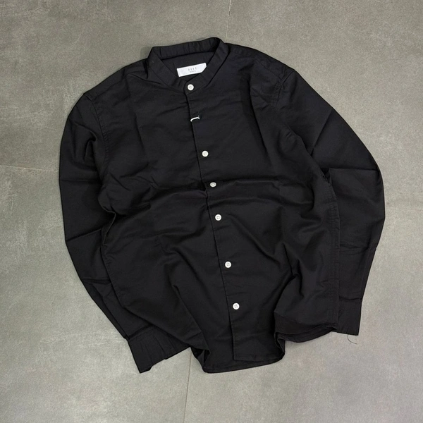 Premium Plain Black shirt (S,M,L)