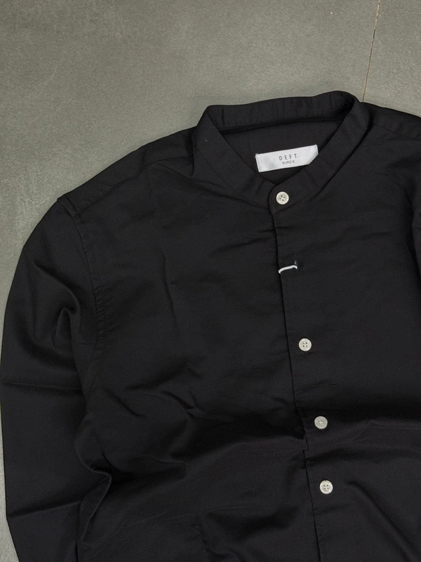 Premium Plain Black shirt (S,M,L)