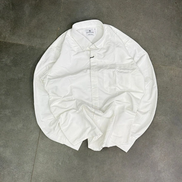 Plain White Shirt (S,M,L,XL)