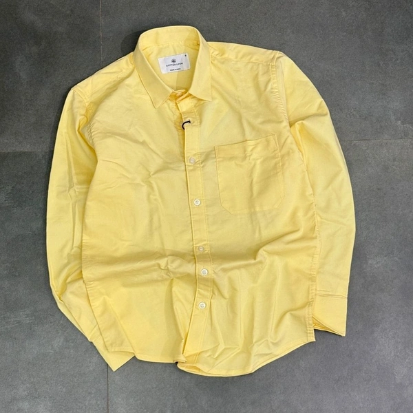 Plain Yellow Shirt (S,L,XL)