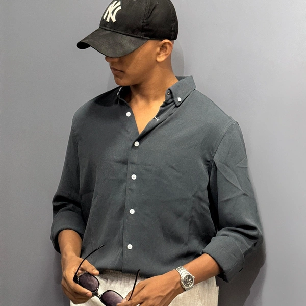 Full Sleeve Plain Shirt (S,M,XL)
