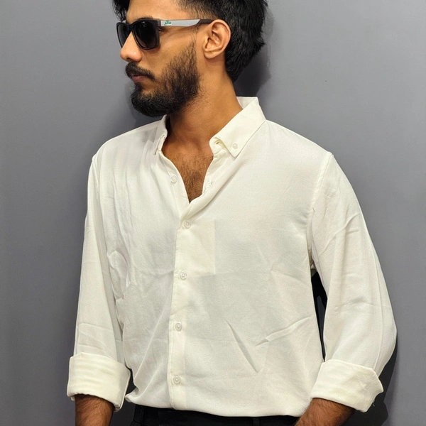 Full Sleeve Plain Shirt (L)
