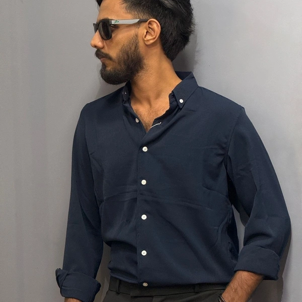 Full Sleeve Plain Shirt (S)