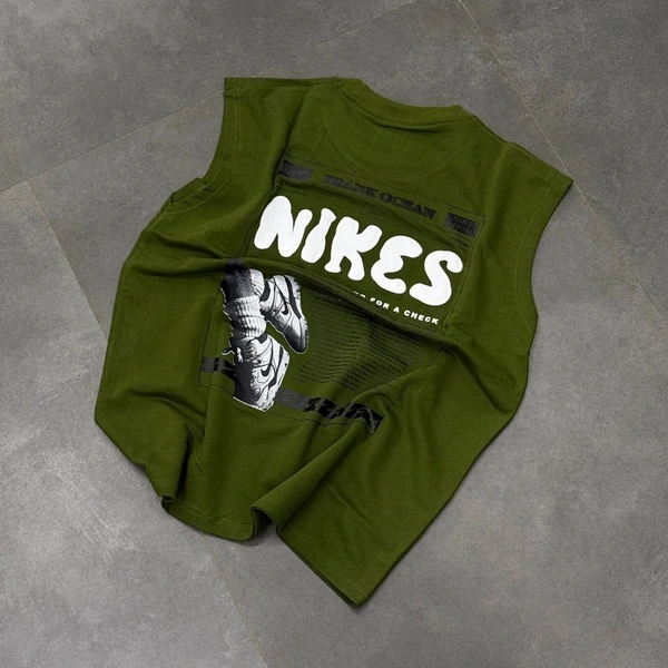 Sleeveless Tshirt (S,M,L)