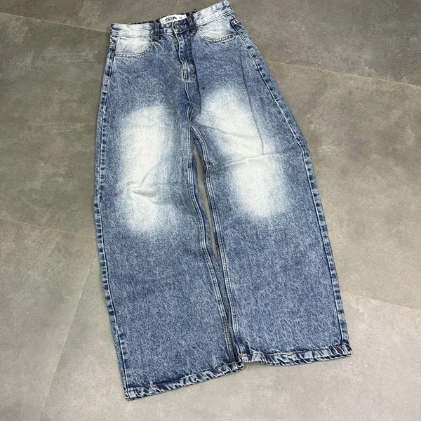 Offer Wide Leg Baggy Jean (28,30,32,34) - 