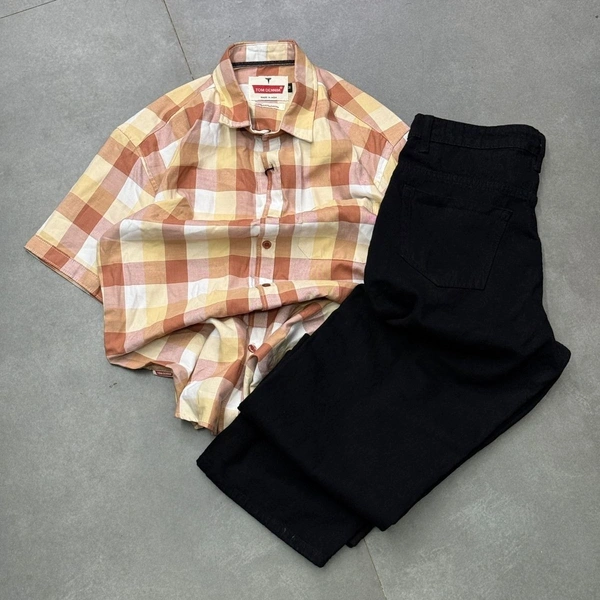 Five Sleeve Shirt +Baggy Jean (M)