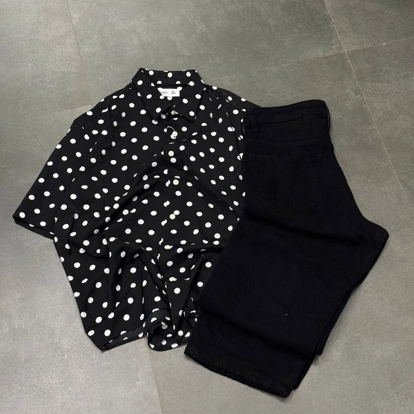 Five Sleeve Shirt +Baggy Jean (L)