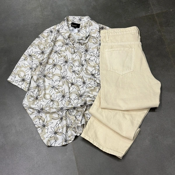 Five Sleeve Tshirt+Baggy Jean (XL)