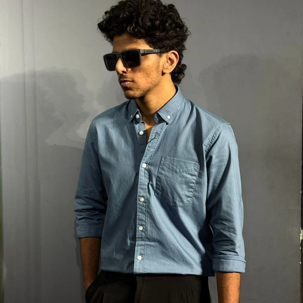 Full Sleeve Plain Shirt (M,L,XL)