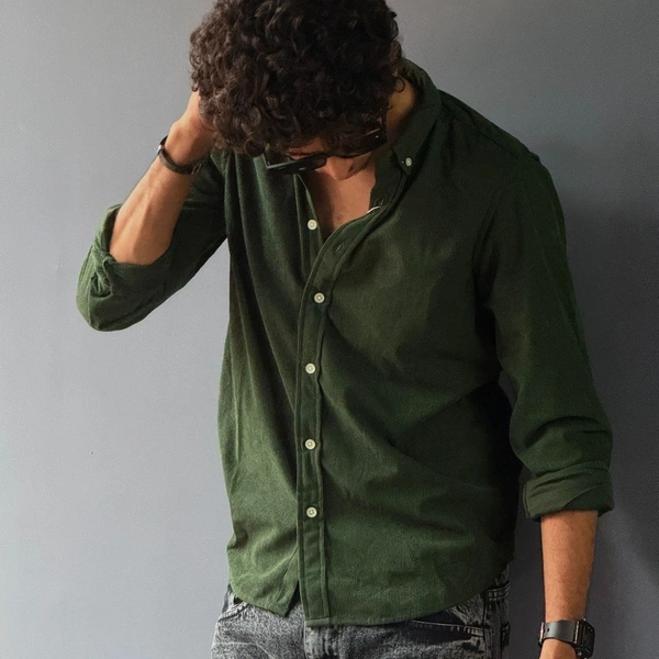 Full Sleeve Plain Shirt (S,M,XL)