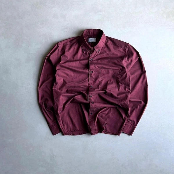 Full Sleeve Plain Shirt (L,XL)