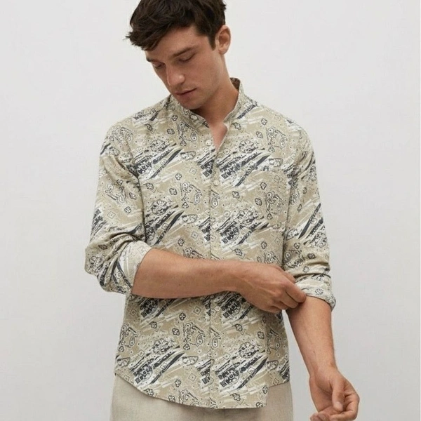 Full Sleeve Printed Shirt (M)