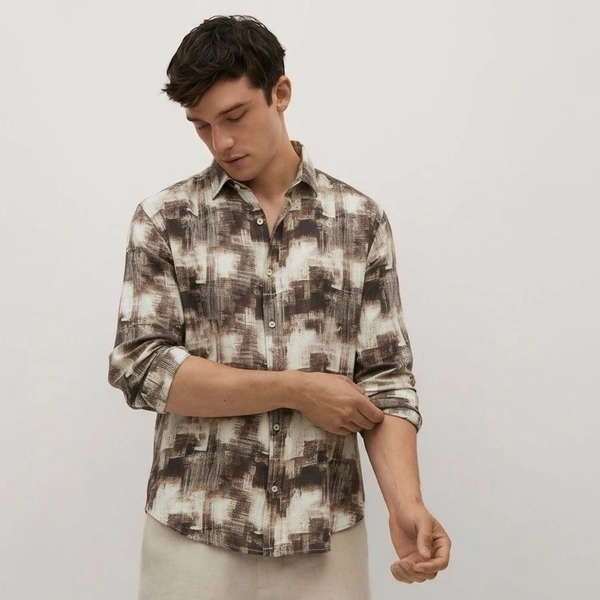 Full Sleeve Printed Shirt (S,M,L,XL)