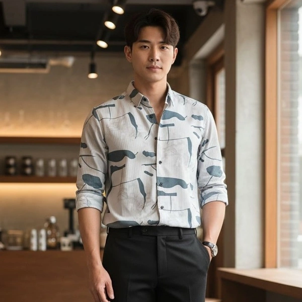 Full Sleeve Printed Shirt (S)