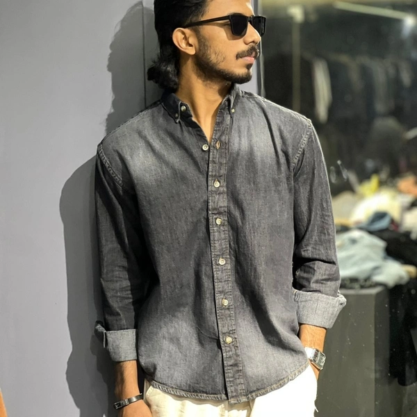 Premium Denim Shirt (S,L)