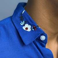 Premium Embroidery Shirt (S,M,L)