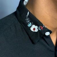 Premium Embroidery Shirt (M,L)