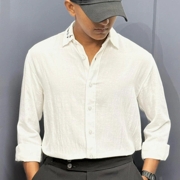 Premium Embroidery Shirt (S,M)