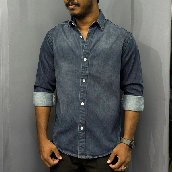 Premium Denim Shirt (S,M,L)