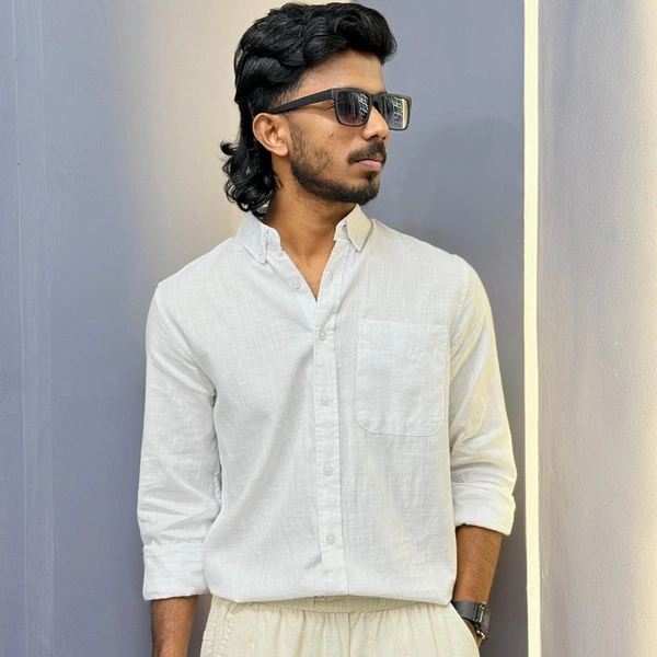 Full Sleeve Linen Shirts (M,L,XL,XXL)