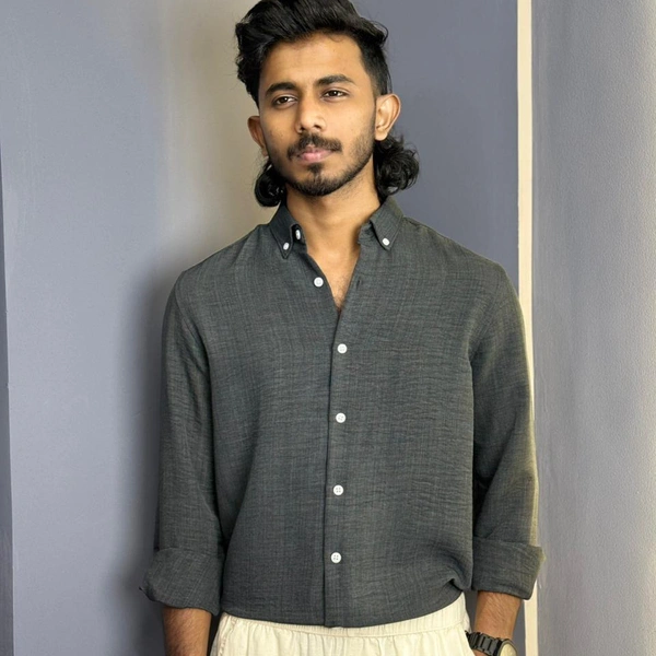 Korean Linen Shirt (S,M,L,XL)