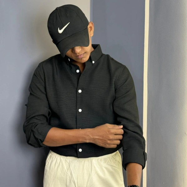 Korean Linen Shirt (S,M,L,XL)