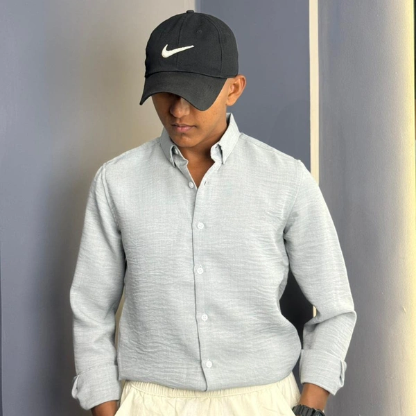 Korean Linen Shirt (S,M,L,XL)