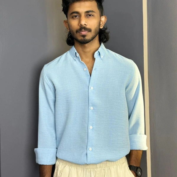 Korean Linen Shirt (S,L,XL)