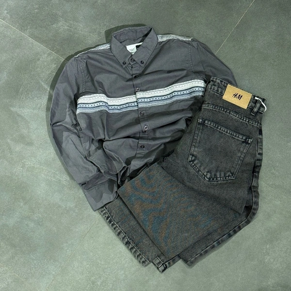 Full Sleeve Shirt + Baggy Jean (XS) (28)