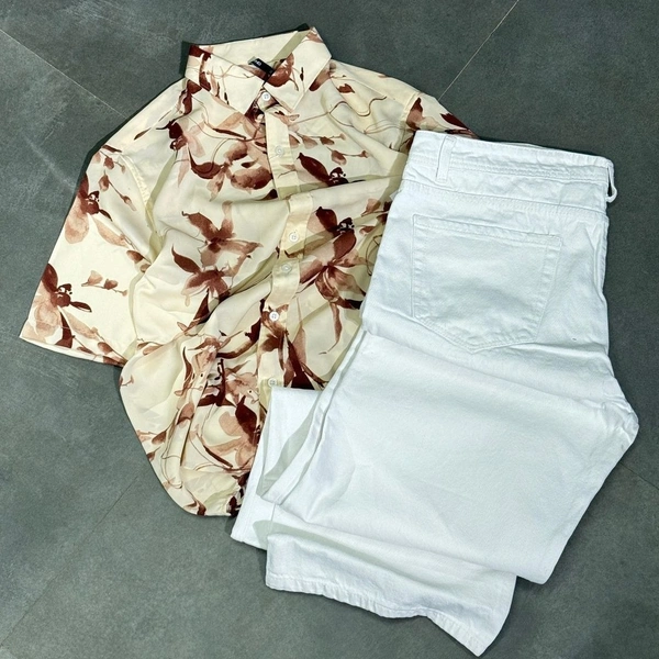 Five Sleeve Shirt +Baggy Jean (XL) (36)