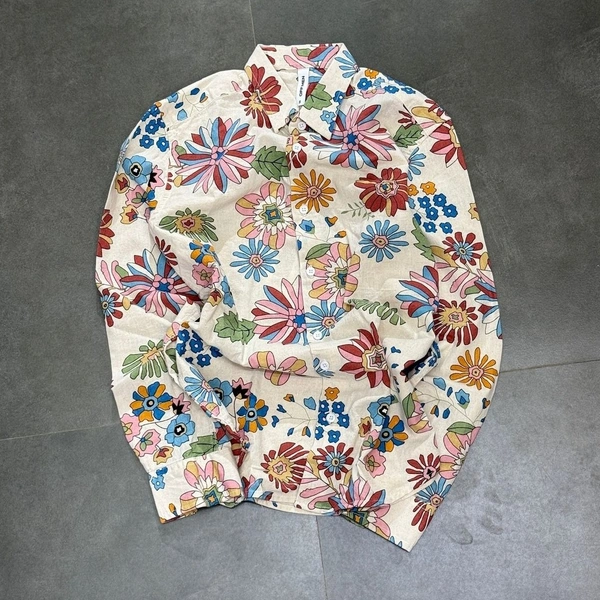 Premium Floral Printed Shirt (XL)