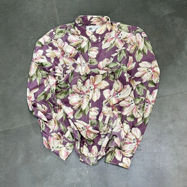 Premium Floral Printed Shirt (L)