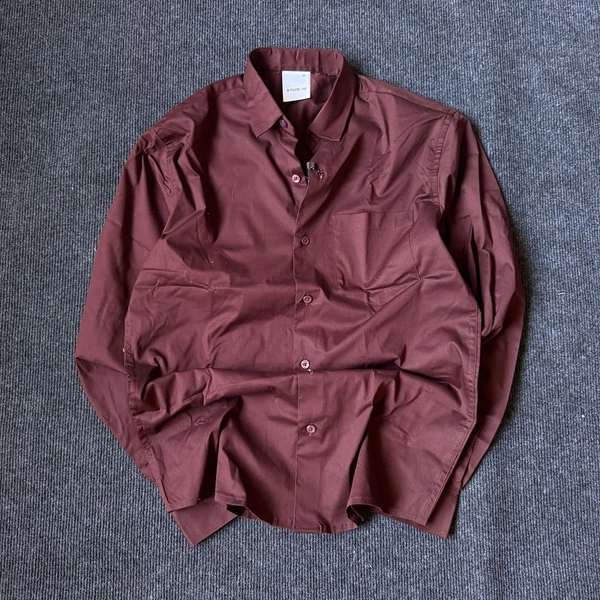 Full Sleeve Plain Shirt (M,XL)