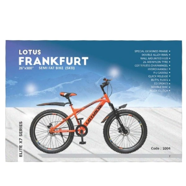 26 Inch Lotus Frankfurt Bicycle
