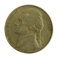 2000 USA 5 Cents Coin