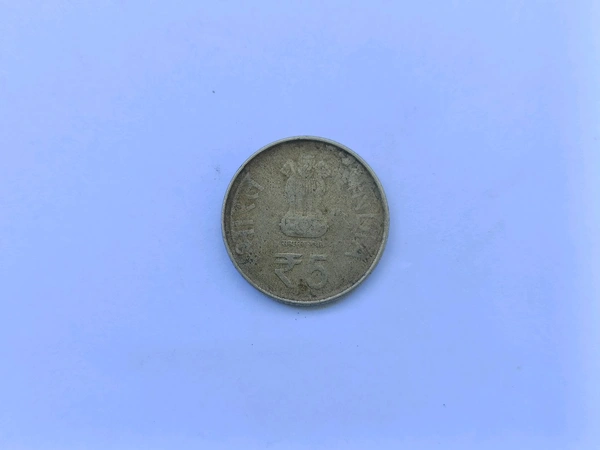 2012 5 Rupees Coin (Shri Mata Vaishno Devi Shrine Board)