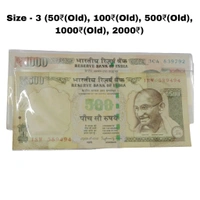Banknote Sleeves Set of 3 Different Sizes - Each 50 Sleeves in 1 Pack