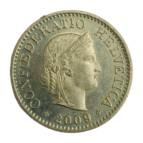 2009 Switzerland 10 Rappen Coin