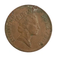 1997 U.K. 2 Pence Coin