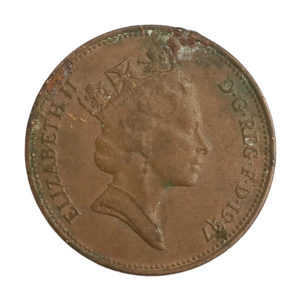 1997 U.K. 2 Pence Coin