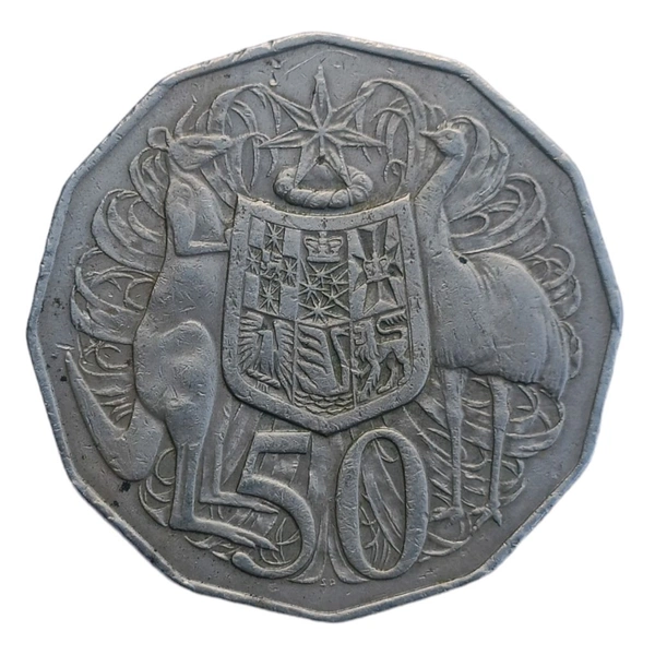 1980 Australia 50 Cents Coin