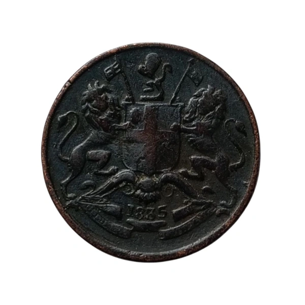 1835 1/12 Anna Coin (East India Company)