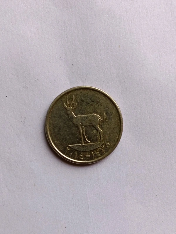 2014 UAE 25 Fils Coin