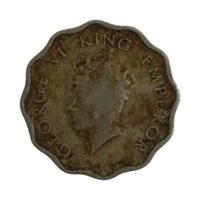 1939 1 Anna Coin - George 6th King 