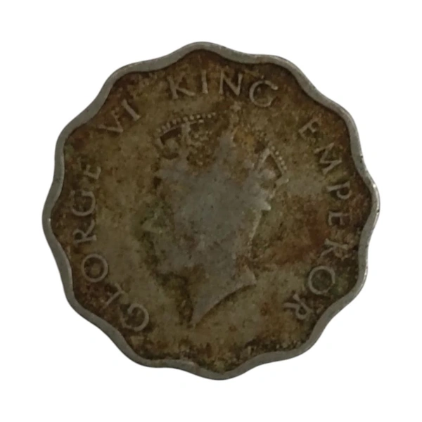 1939 1 Anna Coin - George 6th King 