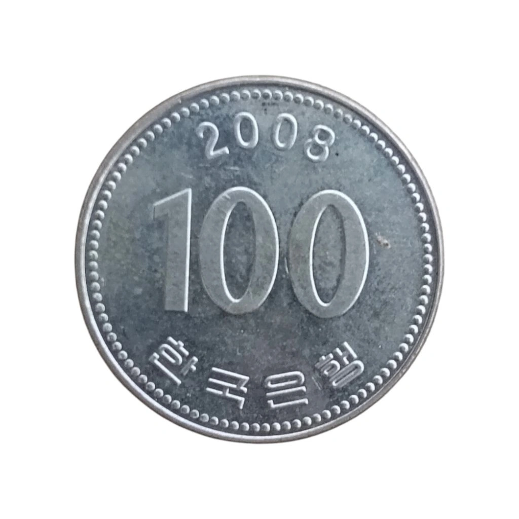 100ウォン硬貨 2000 韓国 100 won coin 2000 Korea 100ウォン硬貨 2000 韓国 100 won coin 2000 Korea - メルカリ