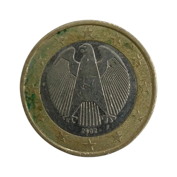 2002 Germany 1 Euro Coin